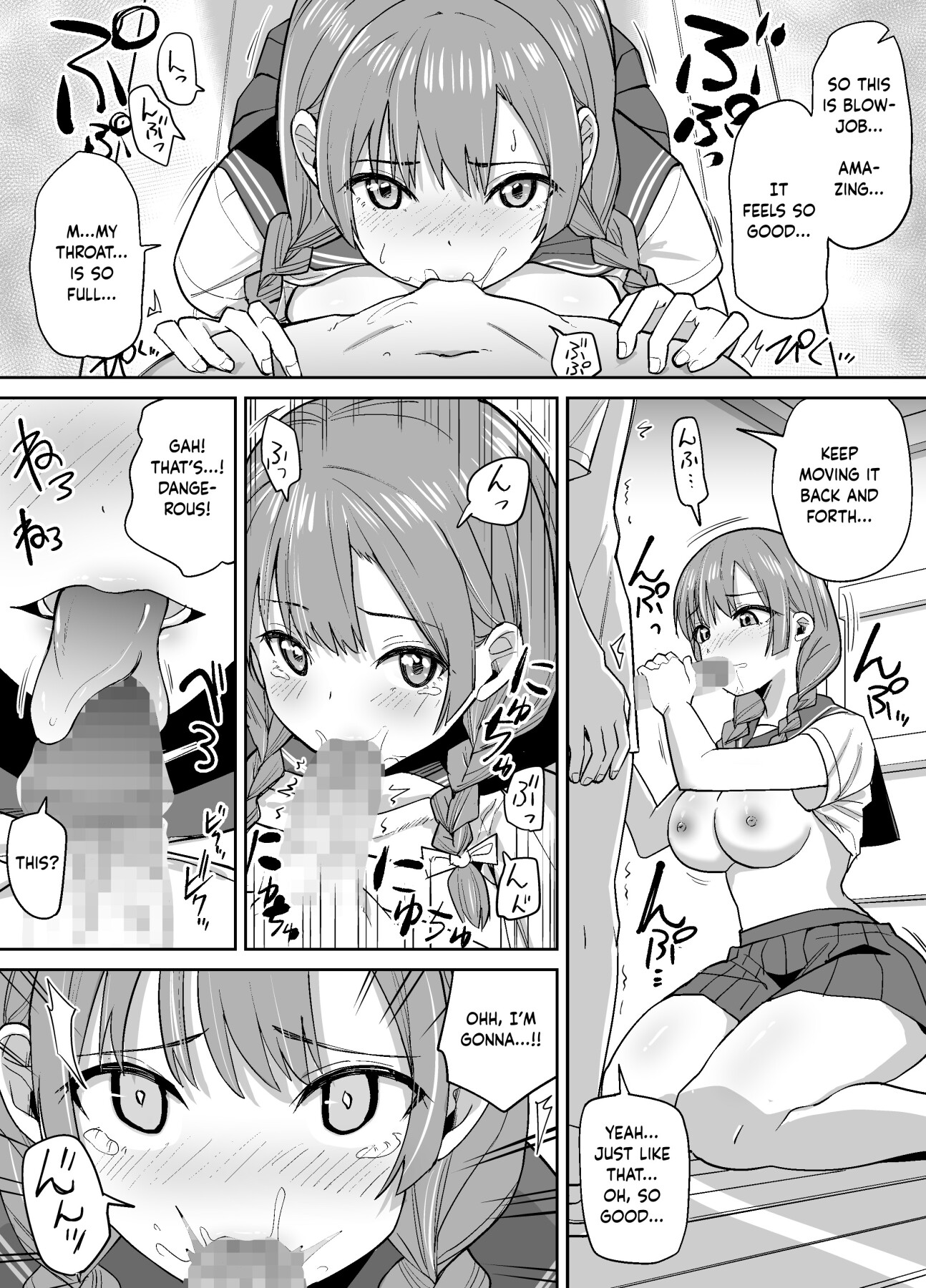 Hentai Manga Comic-In the countryside, a cute girlfriend is taken over by a delinquent senior.-Read-4